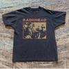 Хлопковая новая винтажная футболка с логотипом группы Radiohead для мужчин и женщин S-5XL