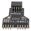 9-контактный USB-разветвитель 9-контактный на двойной 9-контактный встроенный USB2.0 разъем гнездо 1 на 2 штекер 0,3 метра