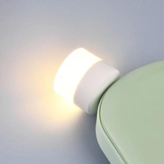 USB-ночник, видеовспышка, без света, мягкий, подключи и работай, светопропускающий абажур, декоративный настольный светильник