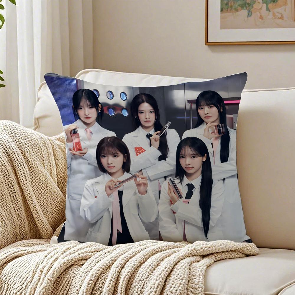 Чехол для подушки в стиле K-pop для женской группы R-Rescene, наволочка, защита от пылевых клещей, декор для дивана в гостиной, подушка, комната