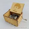 Hand-Cranked Wooden Music Box Festival Gift for Friends