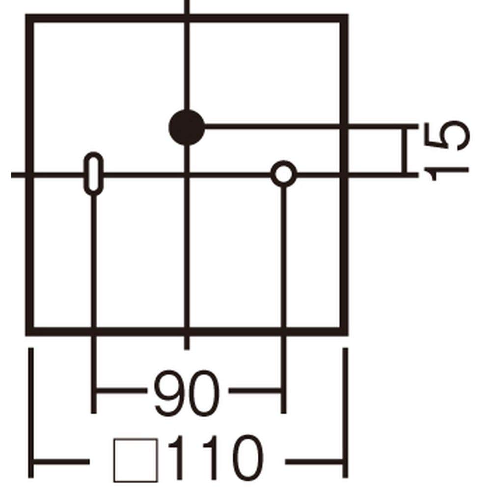 Panasonic LED bracket 60 type light bulb color LGB81415LB1