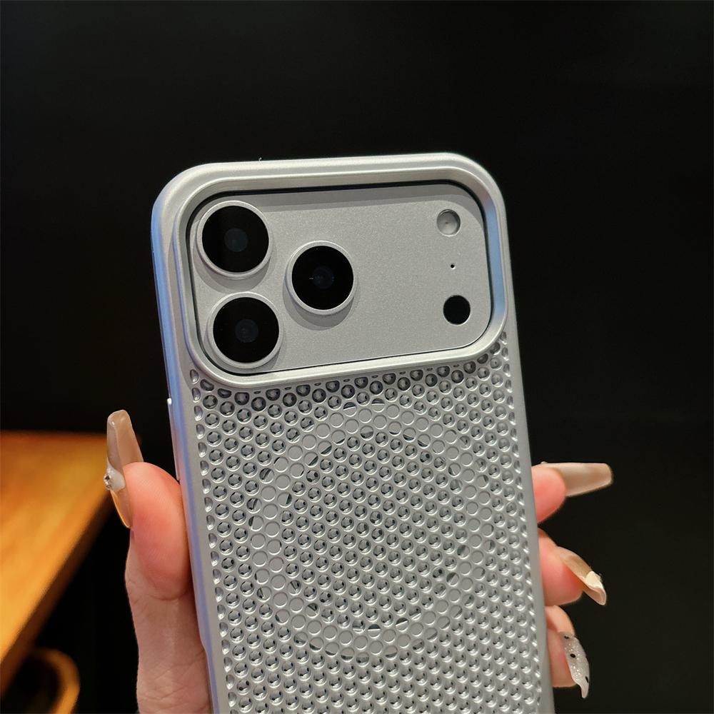 Отвод тепла для чехла Magsafe для iPhone 17 Pro Max Air 16 15 14 Plus 13 12 Дышащий чехол-подставка для беспроводной зарядки