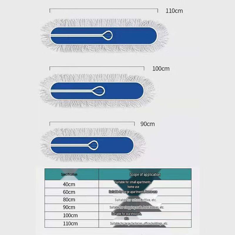 Commercial & Household Flat Dust Mop Cloth