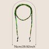 Handmade Beads Glasses Chain Colored Glass Beaded Eyeglasses Chain Glasses Hanging Rope  Travel