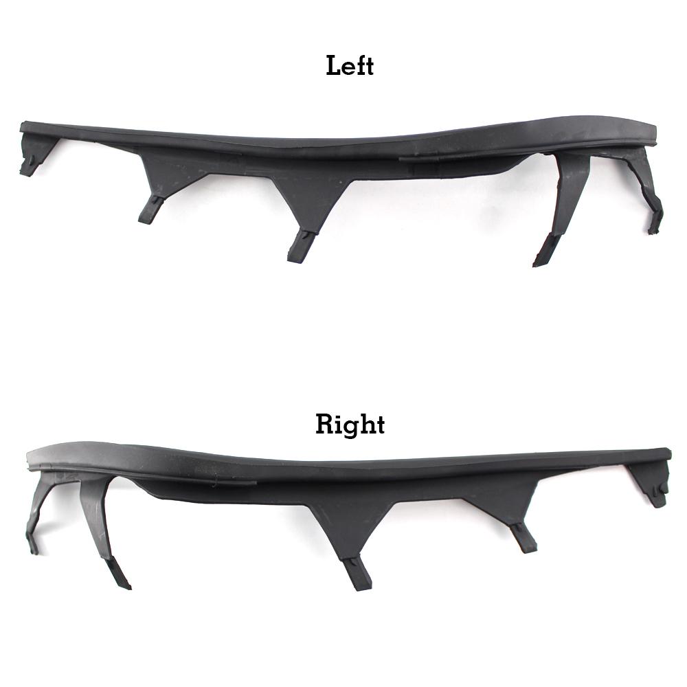 Передняя верхняя крышка фары автомобиля, полоски, отделка, уплотнительная прокладка фары для BMW E46 4 двери 325i 2002-2005 63126921859