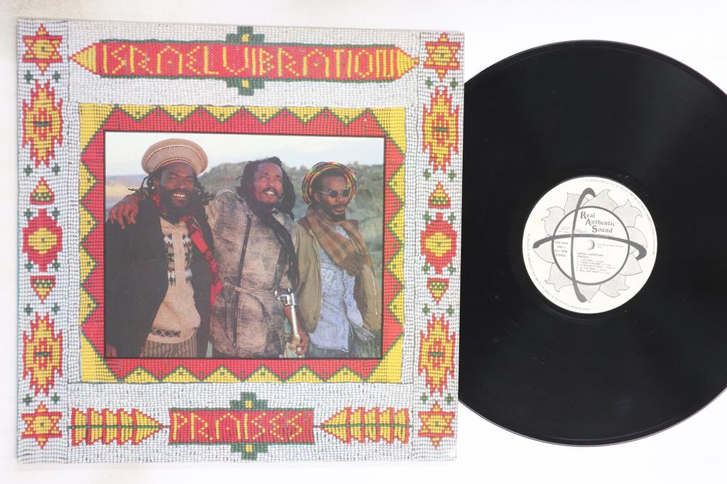 Виниловая пластинка ISRAEL VIBRATION Хвалы RAS3054 Настоящая Аутентичная 1990 Великобритания Регги Ска Даб Б/у