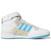 Диего Нахера x adidas Forum 84 Mid ADV City of Angels Мужские Кроссовки Белый Облачно-белый Сигнально-голубой H01019