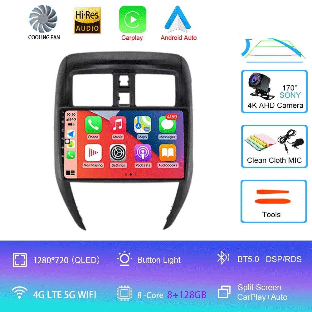 Android Car Radio Video Player для Nissan Versa sedan 2015-2019 GPS-навигация Carplay Auto Stereo Player WIFI 4G DSP 360 камера