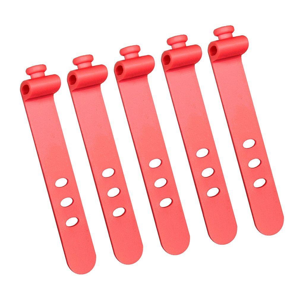 Earphone Cable Home Office Supplies Multicoloured Cable Organizer Wire Binding Strap Cable Winder Ties USB Cable Fastener Tape