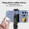 Universal Smartphone Selfie Vlog Mirror For Iphone Samsung Photo Video Selfie Vlog Accessories Portable Mirror Booster Self Tz08