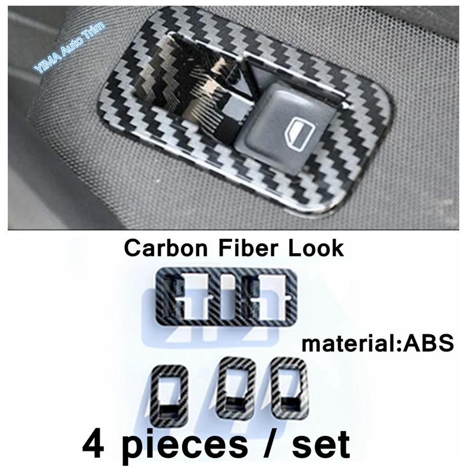 Central Control trument Panel Air Conditioning AC Vents Cover Trim Carbon Fiber Interior For VW Volkswagen Polo 2014 - 2018