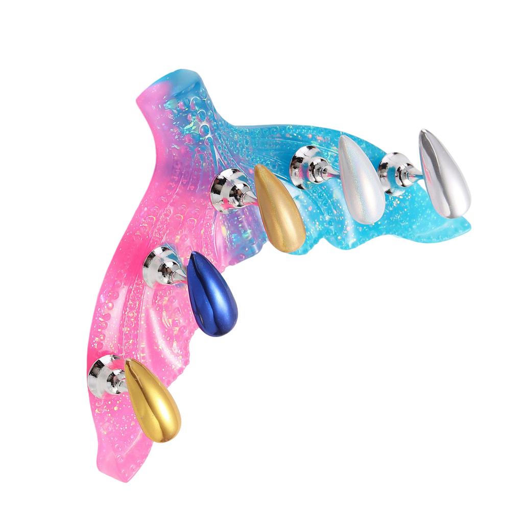 Подставки для практики акрилового нейл-арта, магнитные держатели для типсов, учебные стенды для демонстрации ногтей, держатели для ногтей своими руками