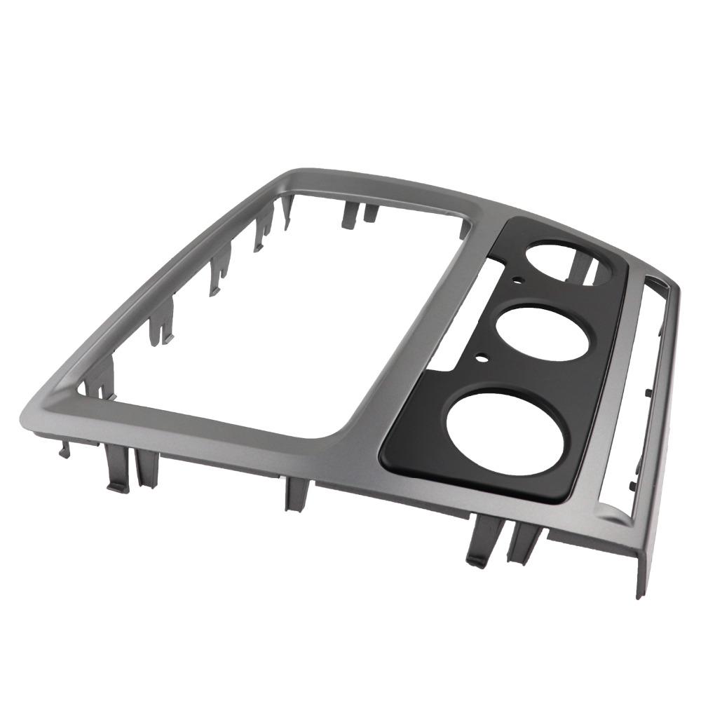 Double Din for SKODA Octavia 2008-2013 Manual AC Audio Fascia Stereo Radio GPS DVD Panel Dash Mount Installation Trim Kit Frame