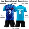 Комплект персонализированных рубашек для мужчин и девочек с именем и номером, футбольные майки на заказ для мальчиков, тренировочный костюм