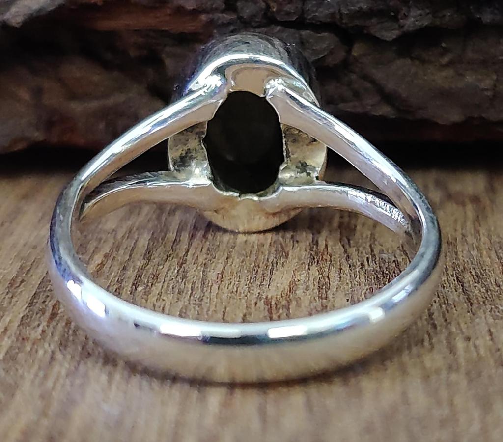 Овальное кольцо с лабрадором, минималистское кольцо, стерлинговое серебро 925 пробы, ювелирные изделия ручной работы из драгоценных камней, подарок в стиле бохо для нее, обручальное кольцо