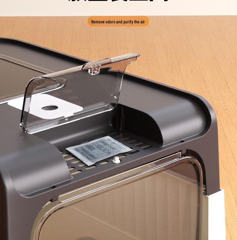 Большой закрытый лоток для кошачьего туалета с ящиком: Туалеты для кошек и товары для домашних животных с защитой от брызг и ультрафиолета