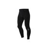 Li Ning Fitness Series Logo Print Compression Workout Pants Men Pants Black AULT493-1