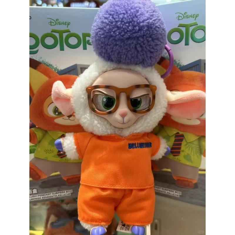 Внутренняя версия серии Zootopia Ника Джуди, сюрприз-бокс, плюшевый кулон и сопутствующие товары