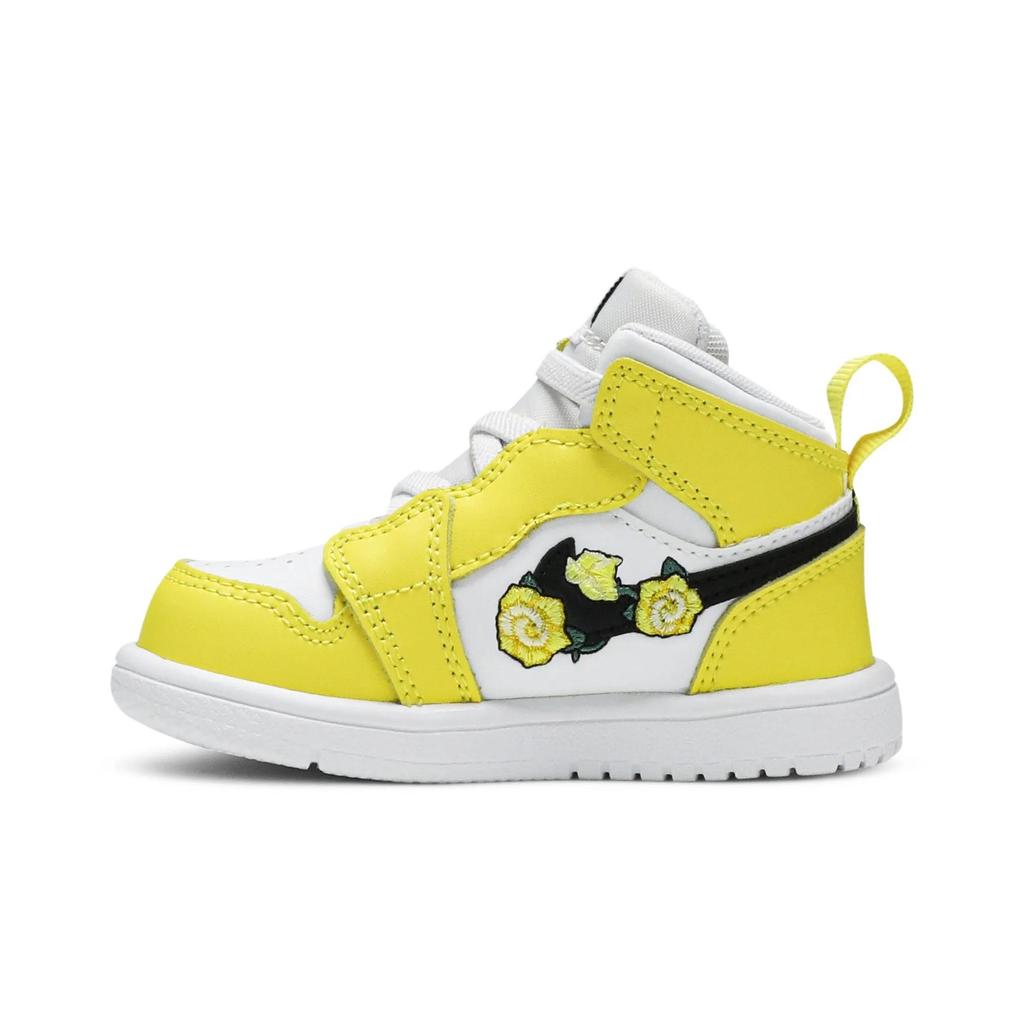 Air Jordan 1 Mid ALT Toddler 'Dynamic Yellow' (Unisex) Dynamic Yellow / Black / White Toddler Shoes AT4613 700