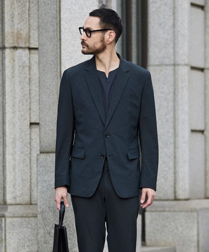 Комплект костюма Stco Motion-Free Air цвета Хаки Серый (Slim Fit)_Ssjub04Set