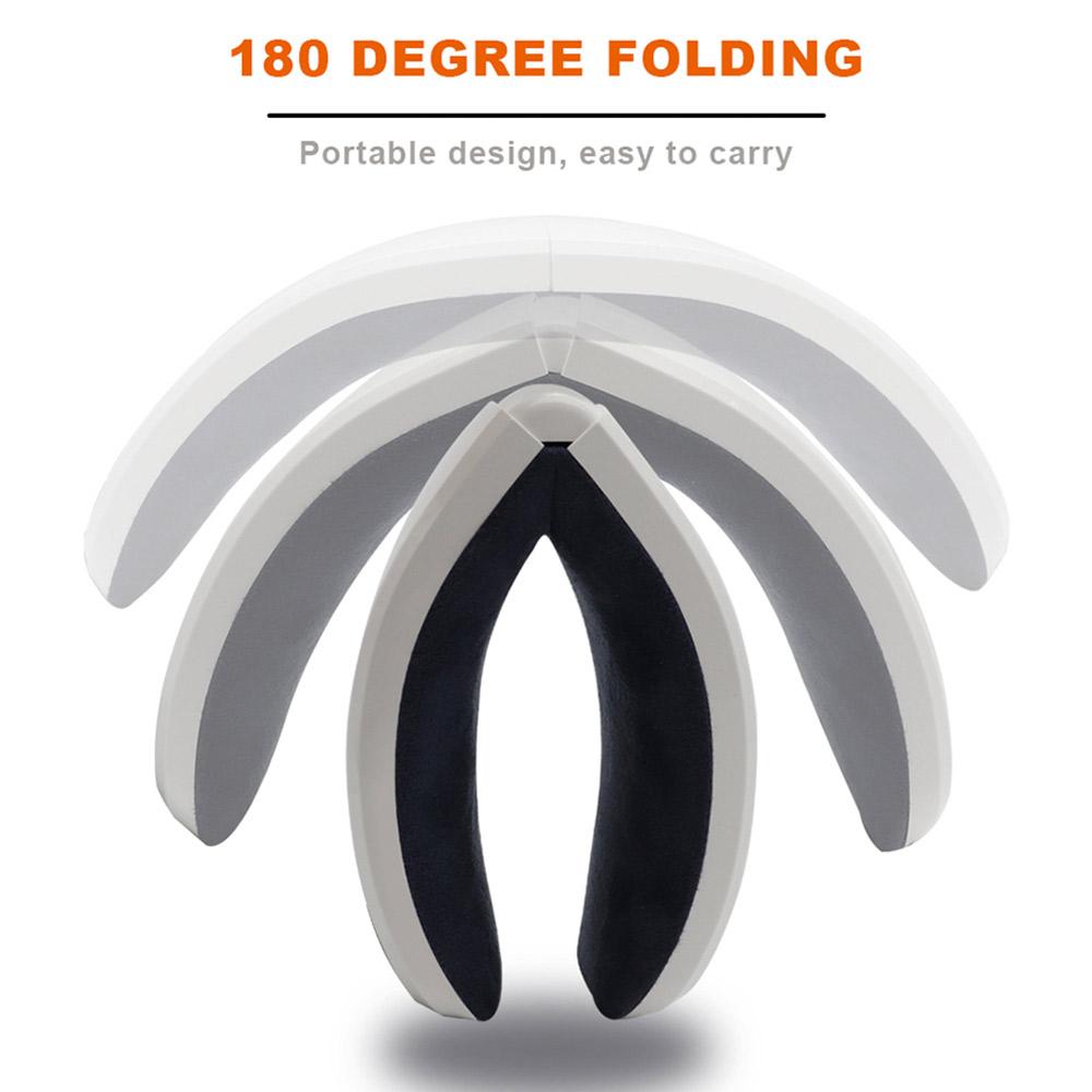 4D Умный массажер для глаз Беспроводной вибрационный прибор для ухода за глазами Горячий компресс Bluetooth Очки для массажа глаз Усталость Мешки Морщины