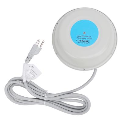 Плавающий нагреватель с 3-метровым кабелем 500 Вт, безопасный и эффективный, защита от укусов, для пруда с обледенением для рыб