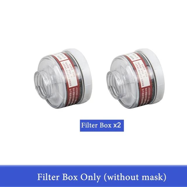 Черный 87 химический анфас резиновый респиратор PA-1 фильтр для распыления пестицидов рабочая защитная маска