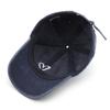 New Embroidery Peach Heart Spring/Summer Hat Adjustable Casual Baseball Caps Wash Denim Streetwear Hats for Women Men Couple