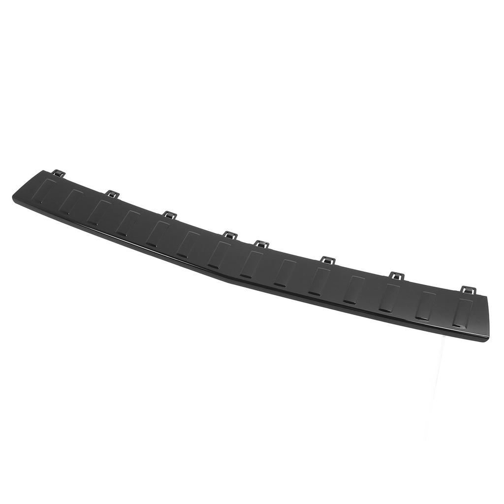 Rear Bumper Trunk Step Pad Trim Foot Plate Sill Guard Replacement For Benz GLK‑Class X204 2008 to 2015 Glossy Black: