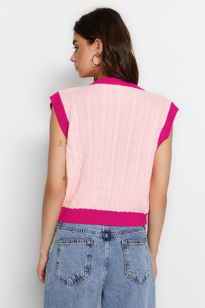 Women's Elegance Style Sweater Stone Crop Hair Knitted Knitwear Sweater