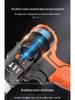 Rechargeable Brushless Cordless Drill & Impact Wrench: Multifunctional Lithium Battery Electric Screwdriver