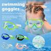 Wide Field Of View Diving Mask Anti-Fog Anti-Leak Toddler Swimming Goggles For Kids Ages 3-15