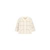 Whitewheat Kidsren's 26 Spring New Cardigan Sweater for Boys and Girls Casual Lapel Pure Cotton Baby Knitwear