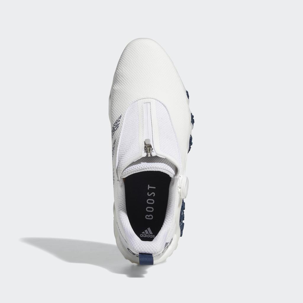 Golf Shoes Code Chaos 22 BOA Footwear White Cm 2E [Adidas Golf] Men's White/Crew Navy/Crystal 27.5