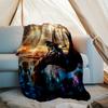 Avatar Theme Printed Blanket Perfect For Couch Bed Travel Outdoor Use Machine Washable Cozy Durable