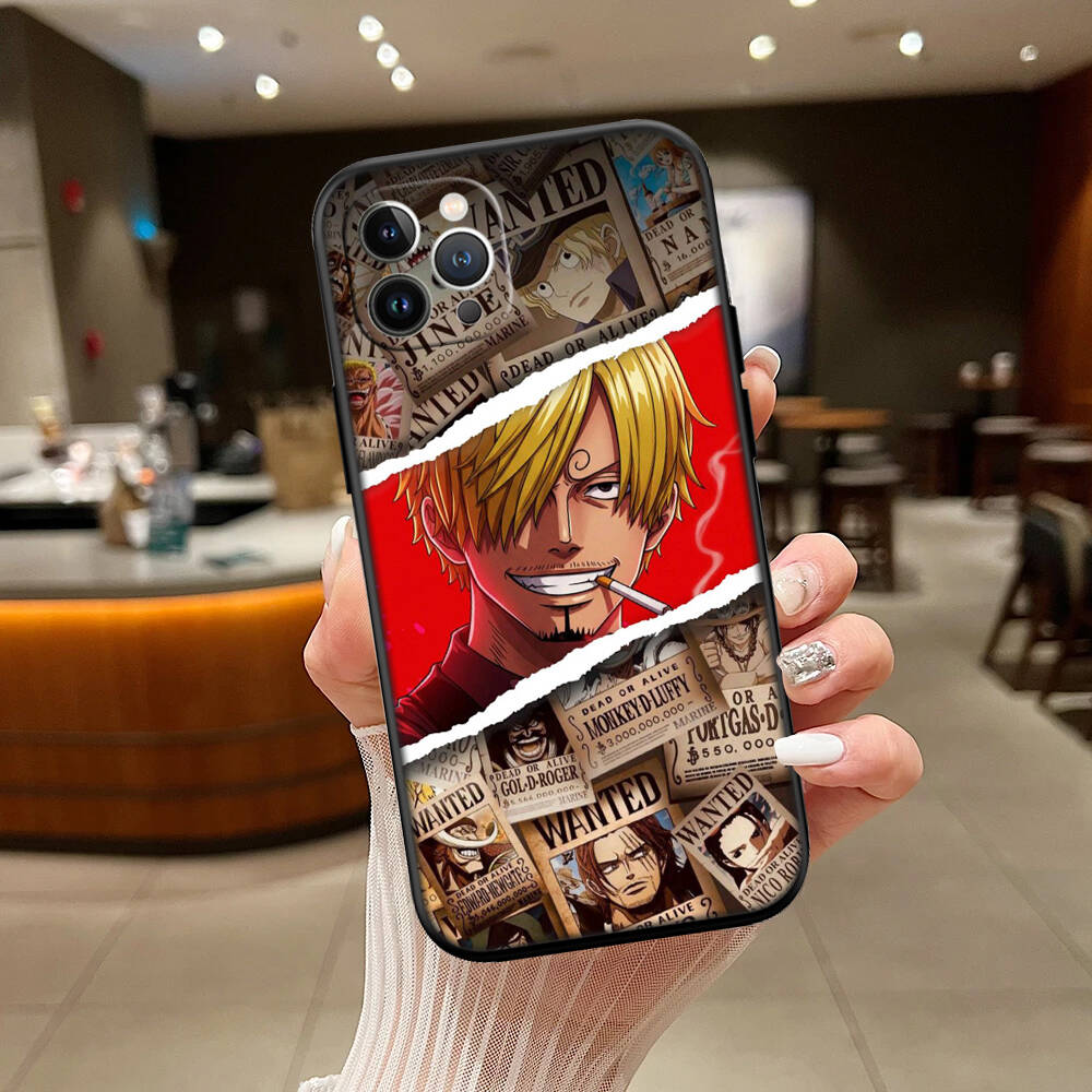 One Piece Sanji Phone Case for Motorola Moto Edge 60 60s 70 G86 G56 G54 E14 G04S G45 G54 G64 X30 X40 X50 S30 S50 Pro Power Tylus