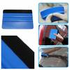 Vinyl Plastic Wrap Applicator Car Squeegee Decal Soft Felt Edge Scraper Tool