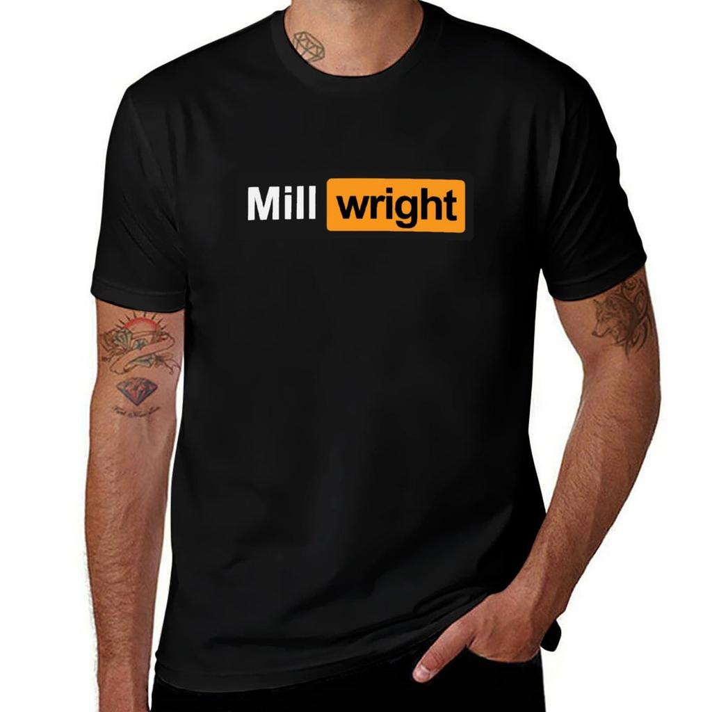 Millwright Tshirt Trendy Casual Short Sleeve Shirt