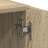 Washing Machine Cabinet in Sonoma Oak 64 x 24 x 190 cm Engineered Wood