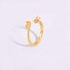 Alloy Dragon's Tail Qiankun Lucky Ring Adjustable Dragon Shaped Open Ring NewYear Gifts Tail Ring