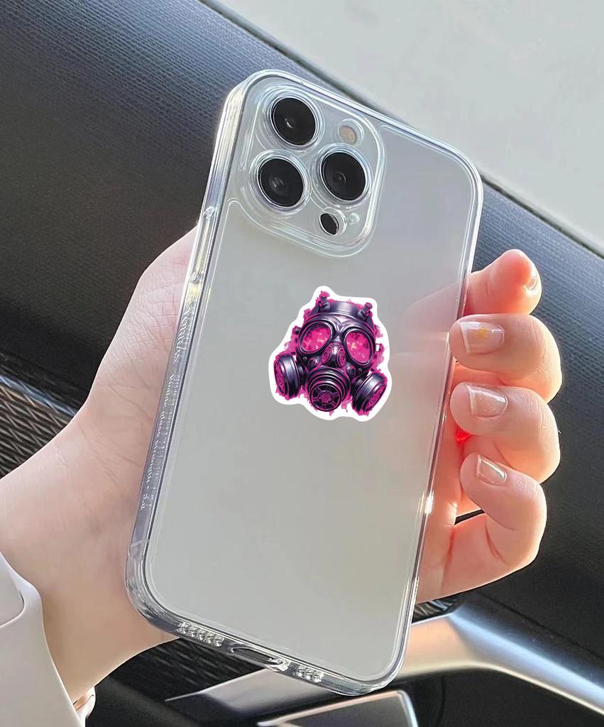 50PCS Halloween Purple Black Magic Stickers Skateboard Suitable Helmets Desktop Cartoon Graffiti Wall Bar Sticker Pack Wholesale