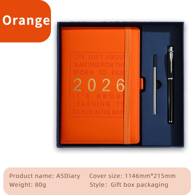 2026 English-Spanish Cross-Border Daily Planner & Self-Discipline Notebook