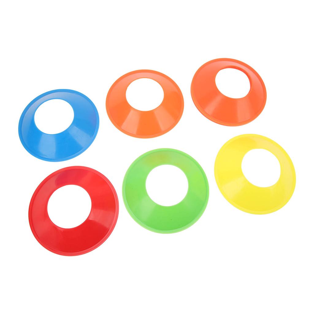 10Pcs Sports Disc Cones Football Soccer Sports Exercise Cones Agility Training Playing Field Marker