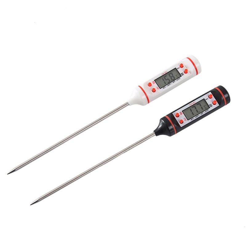 Kitchen Digital BBQ Food Thermometer Meat Cake Candy Fry Grill Dinning Household Cooking Thermometer Gauge Oven Thermometer Tool