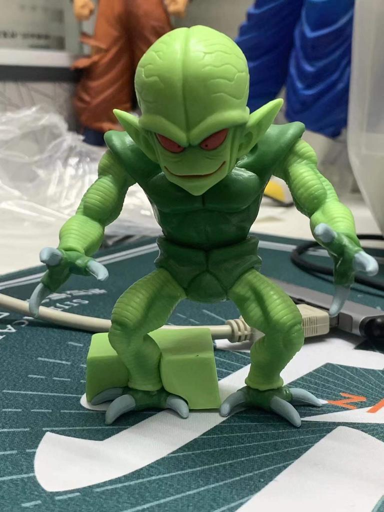 10 см Dragon Ball Saibaimen Аниме Фигурки Действия Подвижные Суставы Модель Кукла Зеленый Овощной Человек Коллекционная Игрушка Подарок