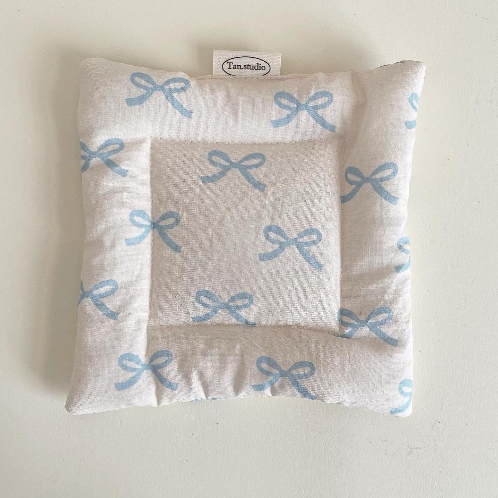 Non-slip Insulation Pad Butterfly Knot Hand Made Cotton Coaster New Cup Mat
