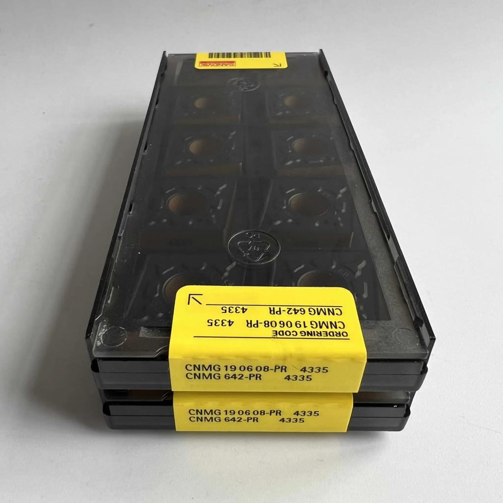 Original Sandvik / CNMG190608-PR 4335  / CNC Lathe Carbide Blade 10 Pcs