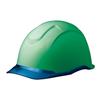Work Clear Rain SC13PCL KP [Midori Anzen] Helmet, PC, Visor, Guard, Anti-Slip, RA, Included, Green/Blue