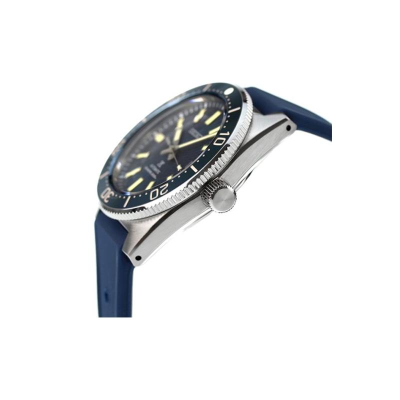 Seiko Prospex 200 метров водонепроницаемые механические с автоподзаводом + ручным заводом силиконовый ремешок мужские часы синие SBDX053